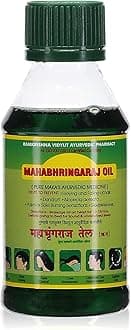MahaBhringaraj Ayurvedic Hair Oil By RamaKrishna Vidut Ayurveda 100ML