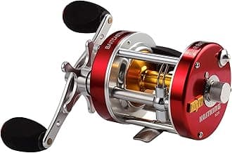 KastKingRover Round Baitcasting Reel, Right Handed Fishing Reel,Rover50