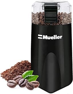 Living HyperGrind Precision Electric Spice/Coffee Grinder Mill with Large Grinding Capacity and Powerful Motor also for Spices, Herbs, Nuts, Grains, Black