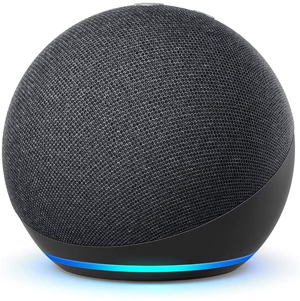 Echo Dot (4th generation) | Smart speaker with Alexa | (Charcoal)