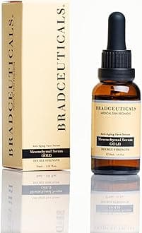 GOLD Mesenchymal Stem Cell Serum - Using Science to Improve Skin and Visible Signs of Aging - Human Stem Cell & EGF Serum - 1fl oz