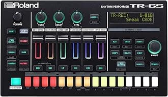 TR-6S Rhythm Performer | Compact Drum Machine with Six Tracks of Authentic TR Sounds including TR-808, CR-78 & More | Large Preset Sample Library | Editable FM Sound Engine | Advanced Sequencer