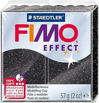STAEDTLERFIMO Effect 8020-903 Oven Hardening Modelling Clay, 57 g - Stardust