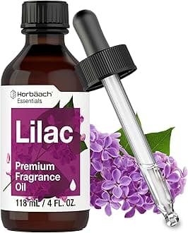 Lilac Fragrance Oil | 4 fl oz (118 mL) | Premium Grade | for Diffusers, Candle and Soap Making, DIY Projects & More