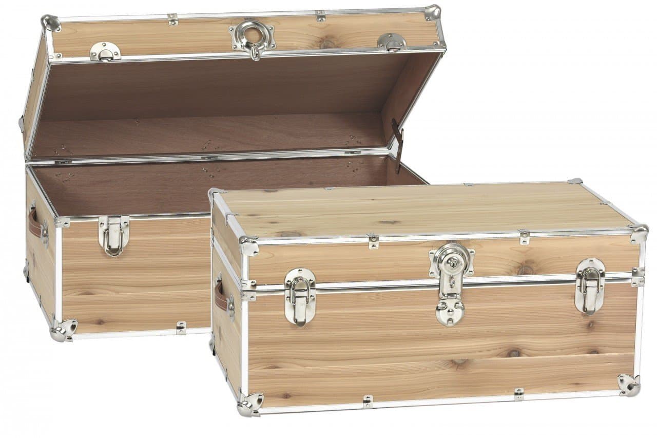 Unfinished Cedar Trunk Size: Large