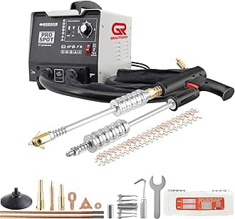 PRO 110V Spot Welder Dent Puller，1.8KW Panel Spot Welder Puller，5 Models Spot Welding Machine for Car Body Dent Repair