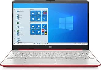 HP 2020 15.6" HD LED Display Laptop, Intel Pentium Gold 6405U Processor, 4GB DDR4 RAM, 128GB SSD, HDMI, Webcam, WI-FI, Windows 10 S, Scarlet Red