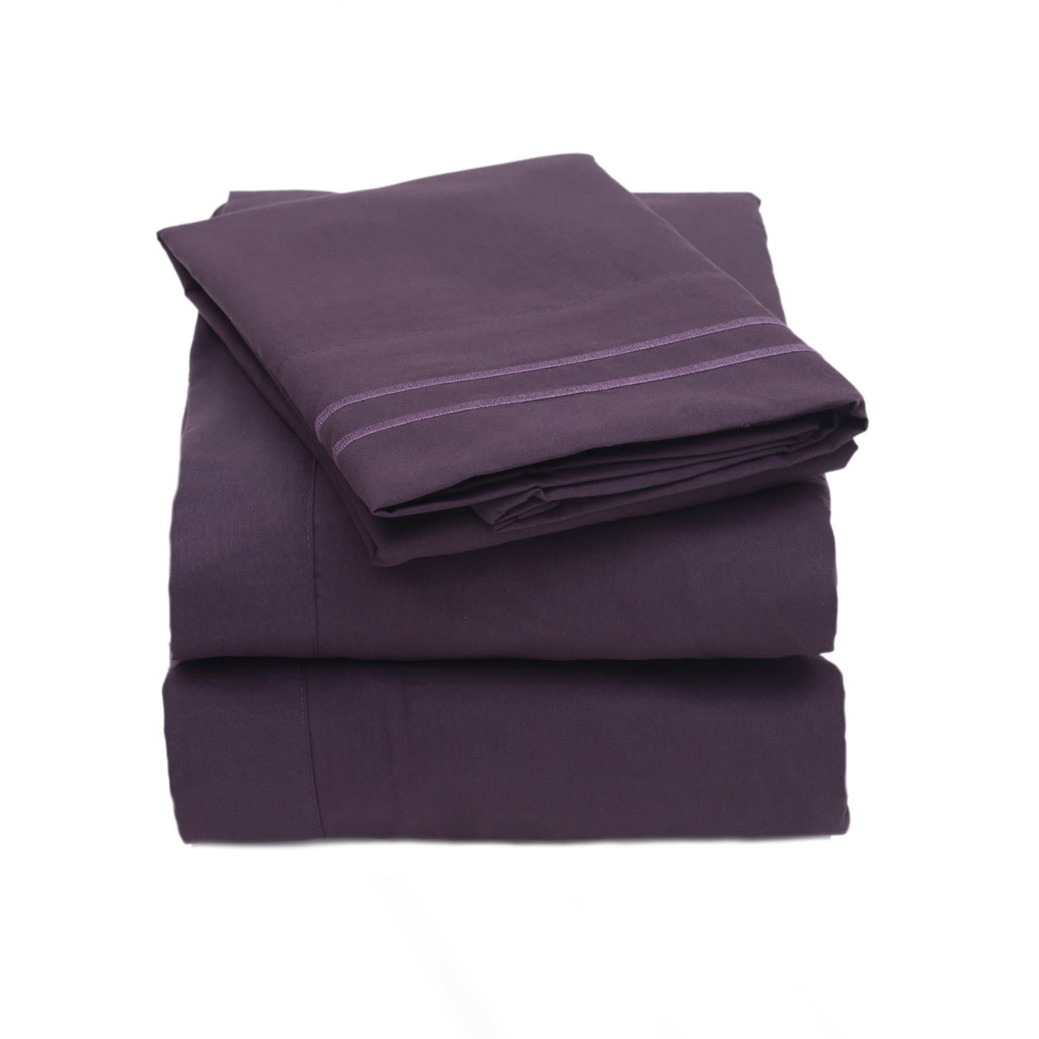 TRUE Organic - 600 Thread Count Bed Sheet Set - 100% Certified Organic Cotton Bed Sheets