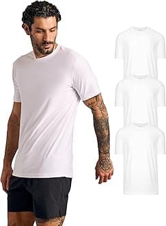 True Classic Tees | 3-Shirt Pack | Premium Fitted Men's T-Shirts | Crew Neck | White 3-Pack | X-Large