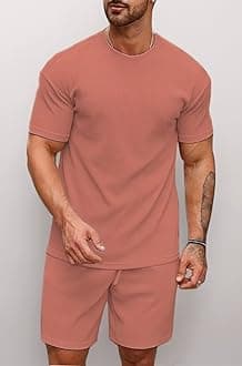 - Men's Premium Cotton Blend Pyjama Set || Stylish Round Neck T-Shirt and Shorts || Casual Night Suit Wear Set for Man