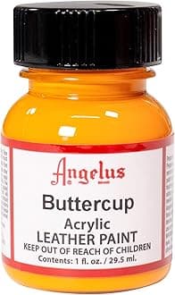 Leather Paint 1 oz Buttercup