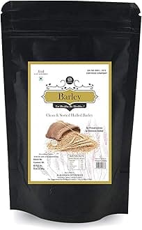 AL MASNOON Barley(Jau) 100% Natural HULLED Barley 500 GMS (Pack of 2)