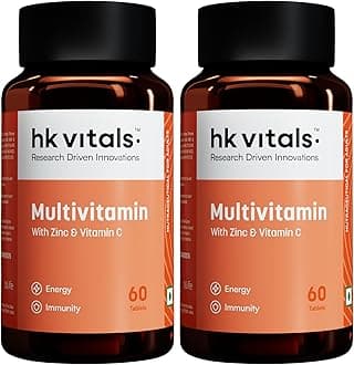 Multivitamin (120 Tablets) | For Men and Women | With Zinc, Vitamin C, Vitamin D3, Multiminerals and Ginseng Extract