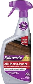 Rejuvenate All Floors Cleaner, 32 Ounces, Breaks Down Dirt and Grime, Cleans and Protects Floors Throughout Your Home, Including Sealed Hardwood, Tile, Vinyl, Laminate and More