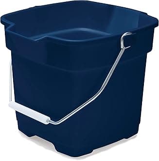 FG296400ROYBL Roughneck Square Bucket, 12-Quart, Blue