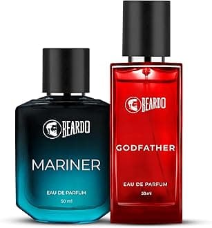 Beardo The Everyday Combo- GodFather & Mariner Perfume for Men (50ml x 2) | Long Lasting Fragrance | Long Lasting Perfume for Men | Gift for Men | Gift for Friend