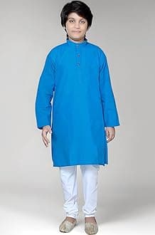 BABA AND BABY traditional ethnic wear cotton kurta pajama set for boys