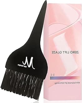 Shinefinity Zero Lift Glaze 00/66 Violet Demi-Permanent Hair Color 2 Ounce and M Hair Designs Tint Brush (Bundle)