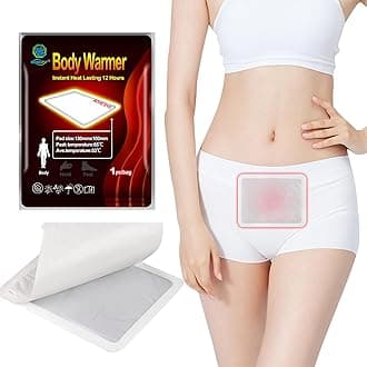 6 PCS Portable Heating Pad for Menstrual Cramp Pain Relief - Disposable Period Cramps Pain Relief Patch, Relief Anytime at Work, Travel, Outdoors and Indoors