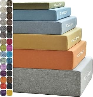 Custom Bench Cushion, Window Seat Cushions Indoor, Bench Cushions for Indoor Furniture,Non-Slip Bench Pads,75D Thickened Foam Bench Cushion for Indoor Bay Window Outdoor Garden Patio Cushion