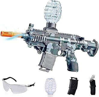 Electric Gel Ball Blaster Toys-Eco-Friendly Splatter Ball Blaster,Automatic Outdoor Games Toys for Activities Team Game(Green)