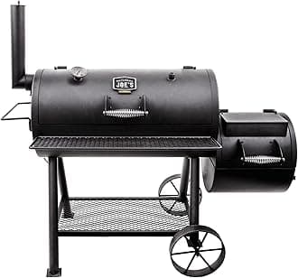 Char-Broil 140 755 Oklahoma Joe’s® Highland Smoker, Black Finish.,145 x 85 x 135 cm