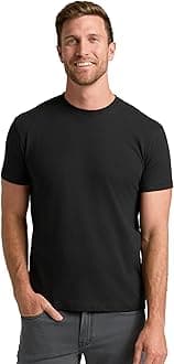 True Classic Mens T-Shirts - Short Sleeve Crew Neck Plain T Shirt for Men