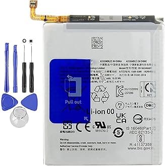 Battery Compatible with Samsung Galaxy A34 / A54 (5G) / EB-BA546ABY 5000 mAh New with Screwdriver Kit