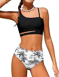 Girls Swimsuits Bikini Set Kids Cutout Bathing Suit Bikini Top Two Piece Girls' Swimwear