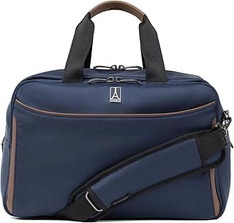 Travelpro Crew Classic Lightweight Softside Luggage, Underseat Travel Tote Bag, Men and Women, Patriot Blue, Patriot Blue, Crew Classic Lightweight Softside Underseat Travel Tote Bag