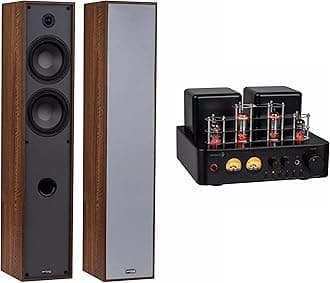 Floor Standing Stereo System - Wood