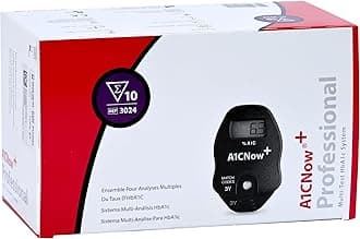 A1CNow+, Hba1c Blood Monitor w/ Sampler, 10 Test Kit