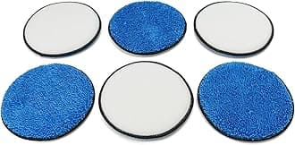 U.F.O. Pads - Upholstery/Fabric Orbital Microfiber Pads - Pack of 6 (6 inch)
