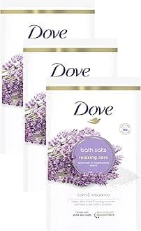 Lavender & Chamomile Relaxing Care with skin-natural moisturisers Bath Salts relaxing your mind & body, leaving your skin smooth & soft 900 g (Pack of 3)