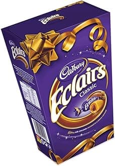 CadburyChocolate Eclairs Carton Cadbury Chocolate Eclairs Carton Imported From The UK England The Very Best Of British Chocolate Candy Eclairs Smooth Centre Chocolate Encased In Chewy Golden Caramel