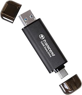 Transcend 2TB Transcend ESD310C Dual USB Portable SSD (USB Type-A and Type-C)