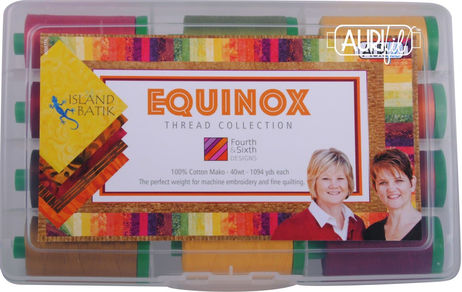 Equinox Thread Collection - 12 Aurifil Thread - 40wt /