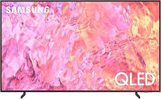 SAMSUNG 70-Inch Class QLED 4K Q60C Series Quantum HDR Smart TV, Dual LED, Object Tracking Sound Lite, Q-Symphony, Motion Xcelerator - International Version