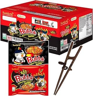[Samyang] Buldak (Hot Spicy Chicken) Ramyun / Ramyun, Ramen, Korean Instant Hot Noodle Soup - Pack 20