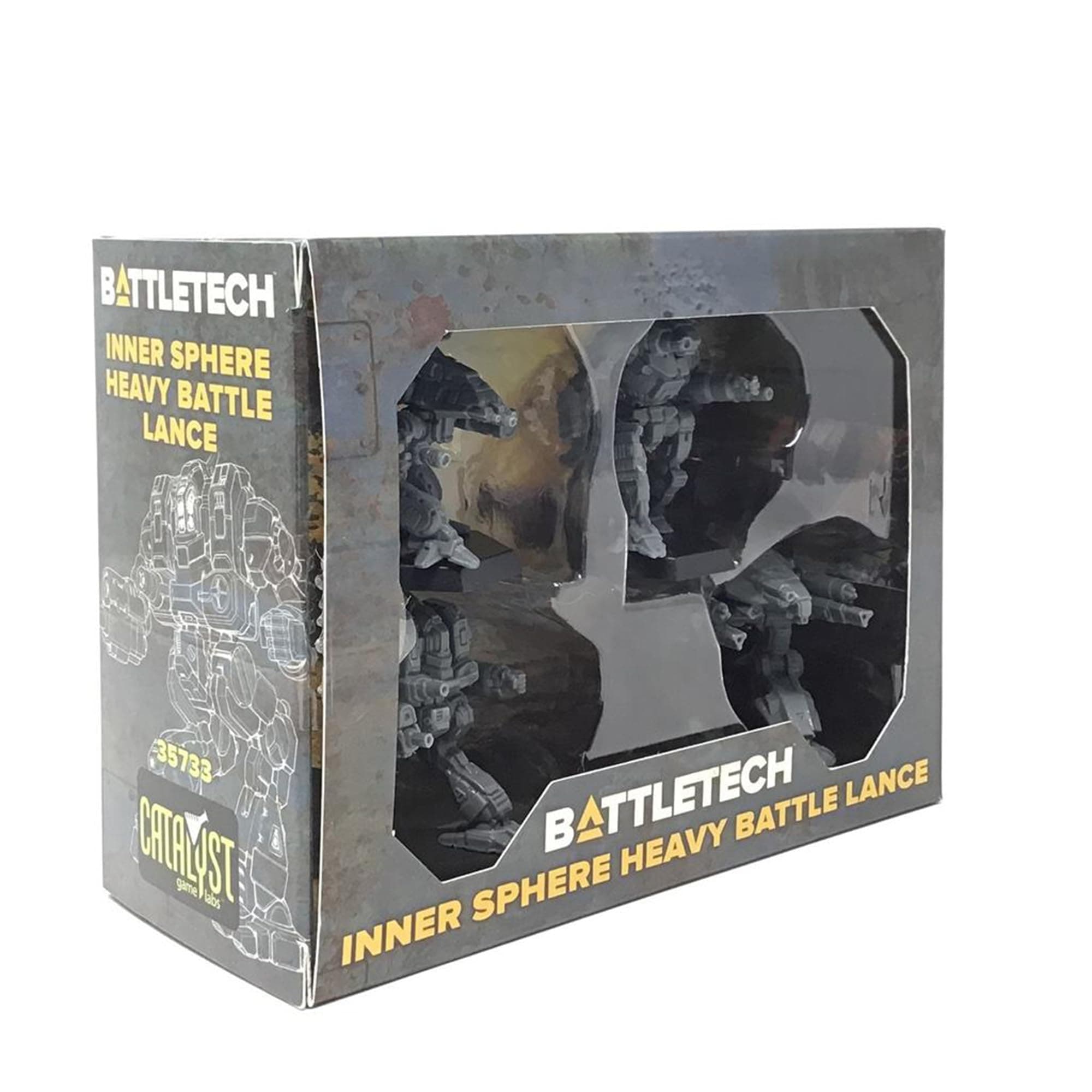 BattleTech Mini Force Pack: Inner Sphere Heavy Battle Lance