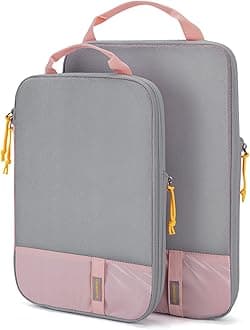 6 Set /4 Set/2 Set Compression Packing Cubes for Travel, Lightweight Luggage Organizer Bags, Durable Space Saver Bags Travel Essentials