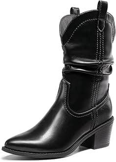 DREAM PAIRSWomen's Sdmb2302w Western Boot