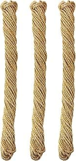 Embroiderymaterial 3MM Thick Metallic Zari Threads for Jewellery Making, Bracelet Making, Zari Thread for Aari Work, Embroidery Work, Dori/Rope/Dhaga (3 Skeins/100 Grams/Dark Gold Color)