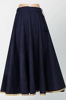 Women's Polyester Maxi Skirt