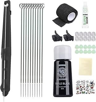 Dragonhawk Hand Poke and Stick Tattoo Kit, DIY Tattoo Kits, Tattoo Needles DD-SZ