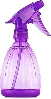 DilaBee Purple Spray Bottle (1-Pack 12oz) Empty Spray Bottle for Hair, Plants, Cleaning Solutions, Cooking. Squirt Bottles for Chemicals, Garden Mister, Water Mister for Plants - Food-Grade BPA-Free