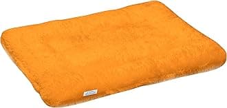 NEXTGO Floor Seat Cushions Yoga Meditation Mat Pooja aasan Soft Extra Comfortable Feather Touch Last Long Upto Washable Material Size 24 x 30 Inch 2 x 2.5 Fit Color Orange