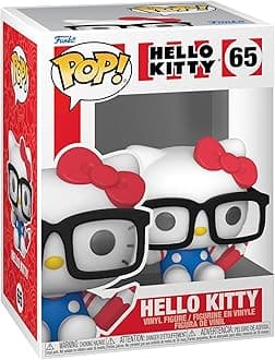 Pop! Sanrio: Hello Kitty - HK Nerd - Collectable Vinyl Figure - Gift Idea - Official Merchandise - Toys for Kids & Adults - Anime Fans - Model Figure for Collectors and Display