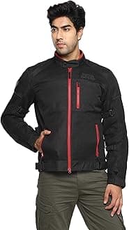 Royal EnfieldRoyal Enfield Men's Windfarer Riding Jacket Black (Black, Large, 42 cm | RRGJKM000033)