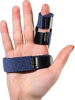 Trigger Finger Splint for Right and Left Hand, Mallet Finger Brace for Index Middle Ring Pinky, for Straightening Dislocated Fingers, Releasing Arthritis Pain